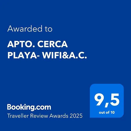 Apto. Cerca Playa- Wifi&a.c. Апартаменти *